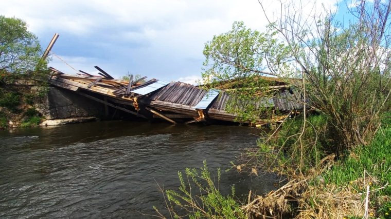 Összeomlott Erdély egyik legrégebbi fedeles hídja Maroshévízen