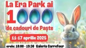 1000 húsvéti ajándék várja a vásárlókat a nagyváradi ERA Parkban!