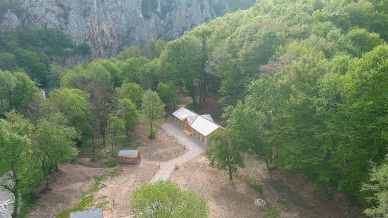 Modern kempingek létesültek a megyében