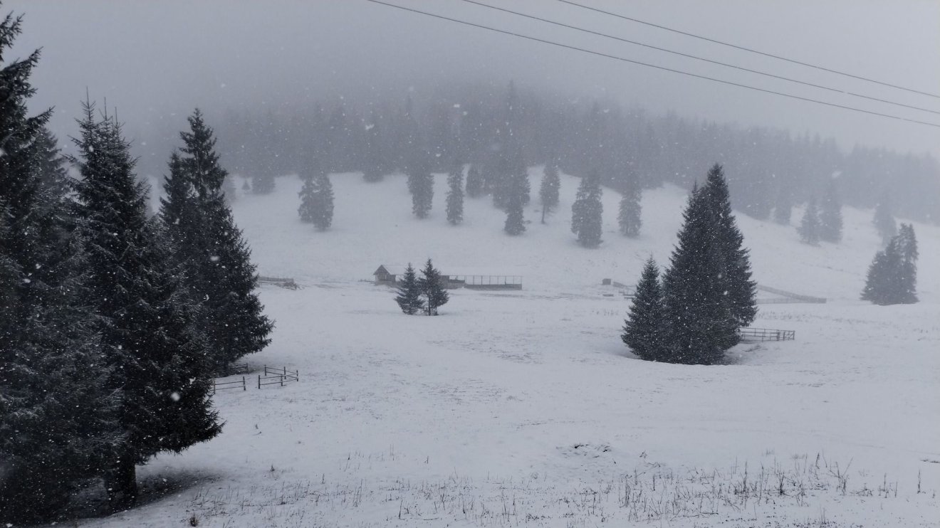 Télies tavasz a hegyekben