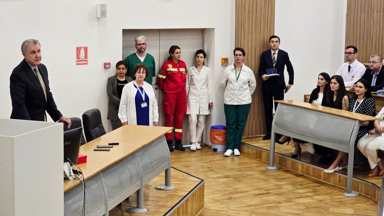 A megyei kórházban járt Radu herceg