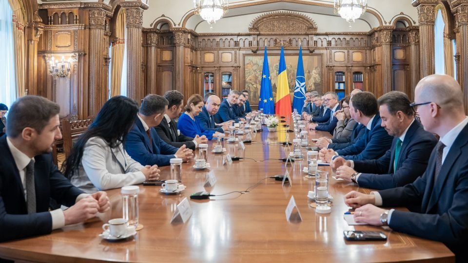 Az amerikai kongresszus küldöttségét fogadta Ilie Bolojan az elnöki palotában