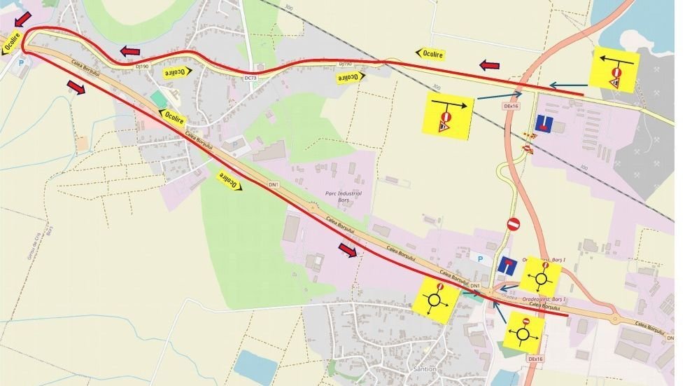 Forgalomkorlátozás Szentjánosnál