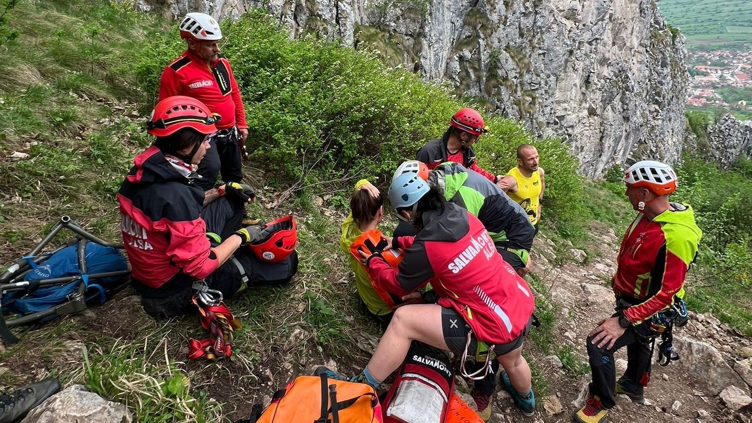 Turistákat mentettek a Torockó melletti Székelykőn