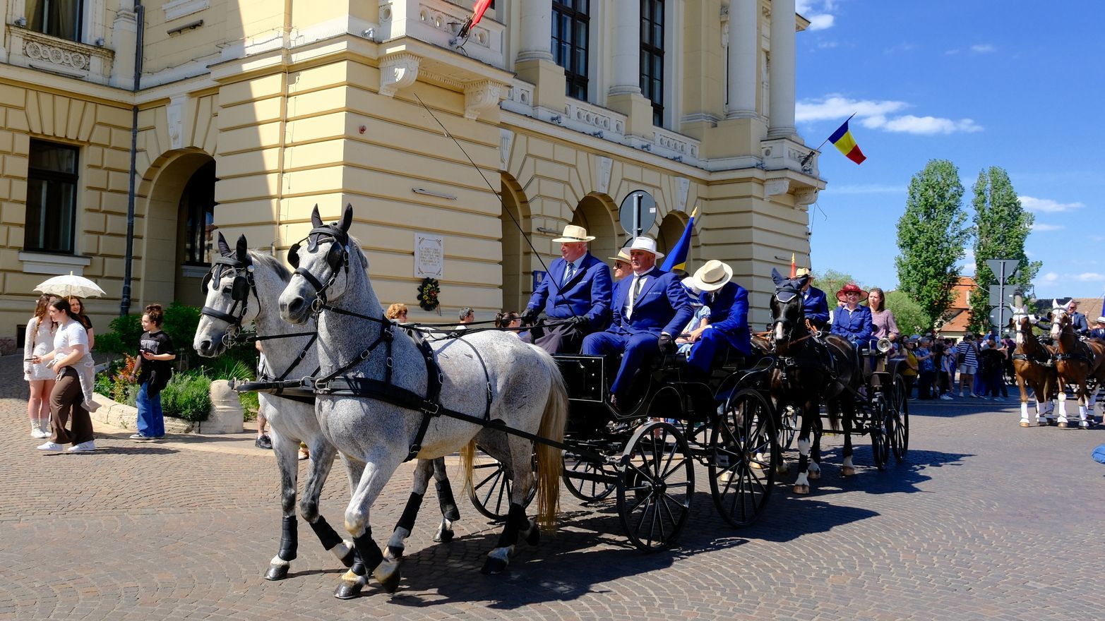 Fogathajtók vonultak fel Nagyváradon - FOTÓK ÉS VIDEÓK!