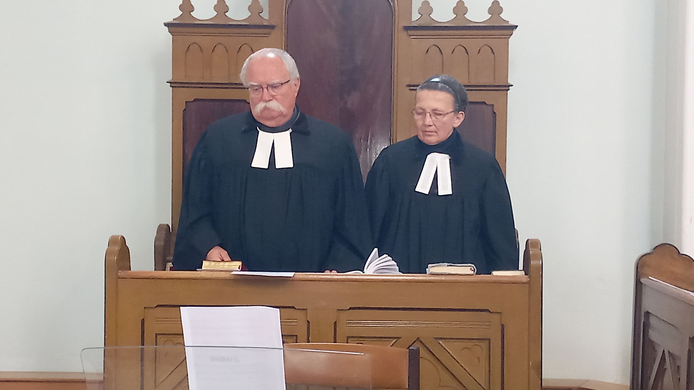 Ünnepi istentiszteletet tartottak a nagyváradi evangélikus templomban