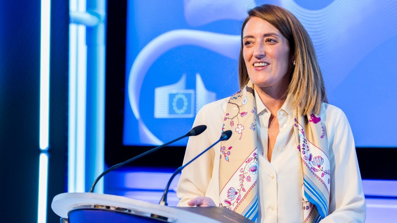 Temesváron tartózkodik csütörtökön Roberta Metsola