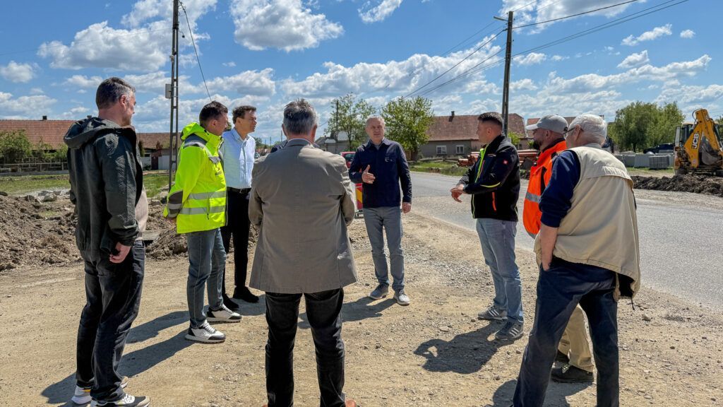 A végéhez közelít a Nagyszalonta–Tenke út modernizálása