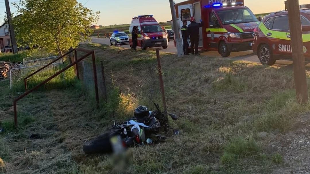 Motor és személygépkocsi ütközött Hegyközpályiban