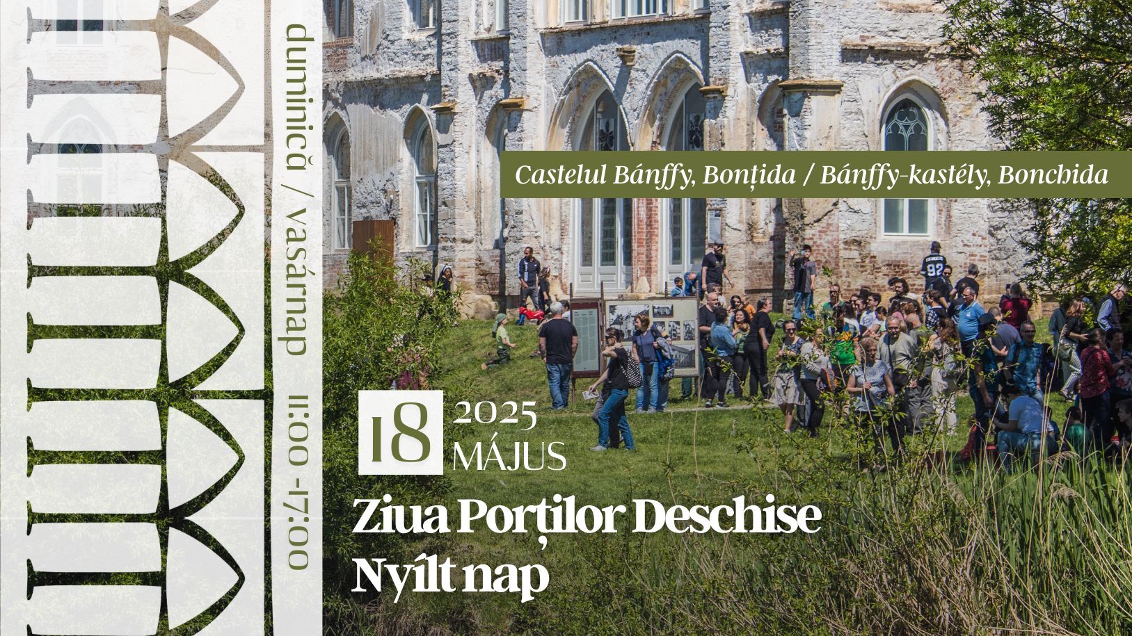 Nyílt Nap a bonchidai Bánffy-kastélyban