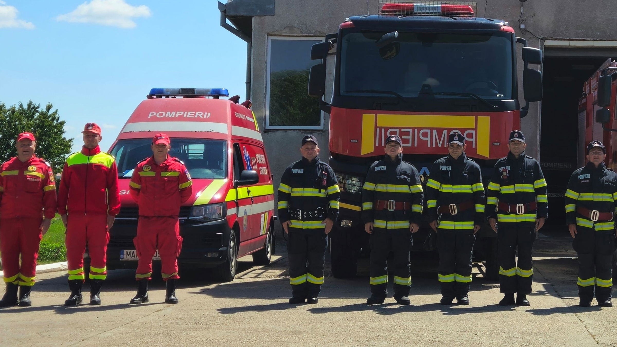 Évfordulót ünnepeltek a tenkei tűzoltók