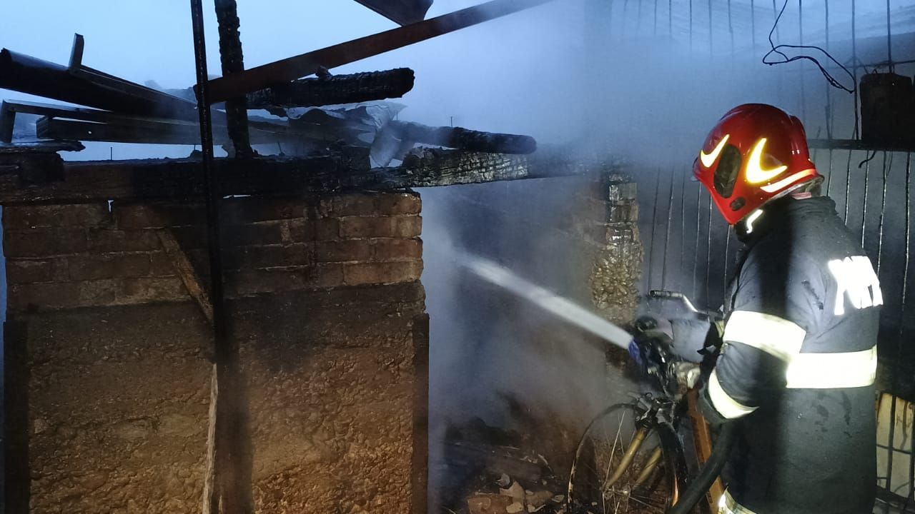 Tűz ütött ki Pusztahollódon