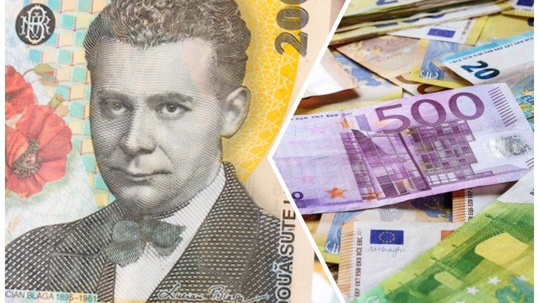 Szerdán tovább gyengült a román deviza, az euró árfolyama elérte az 5,0991 lejt