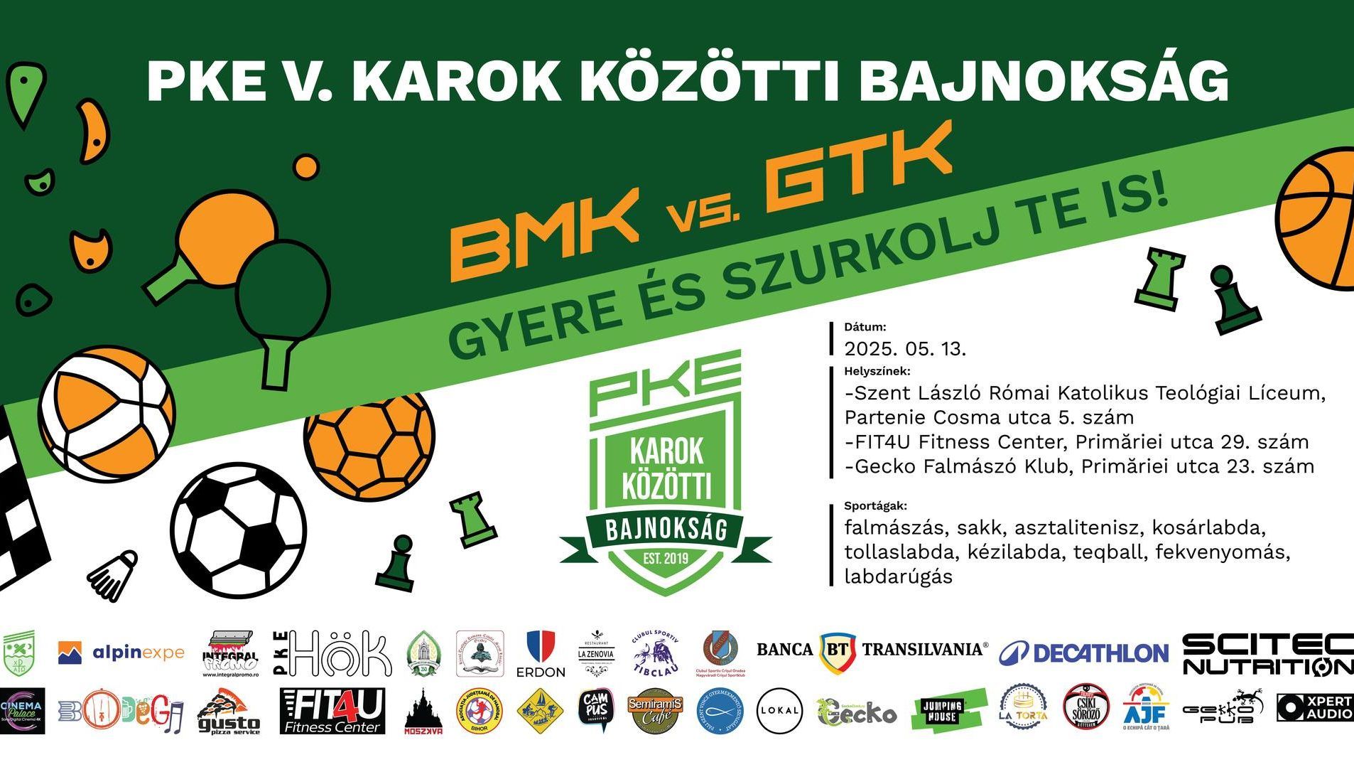 Új sportágakkal tér vissza a PKE karok közötti bajnoksága