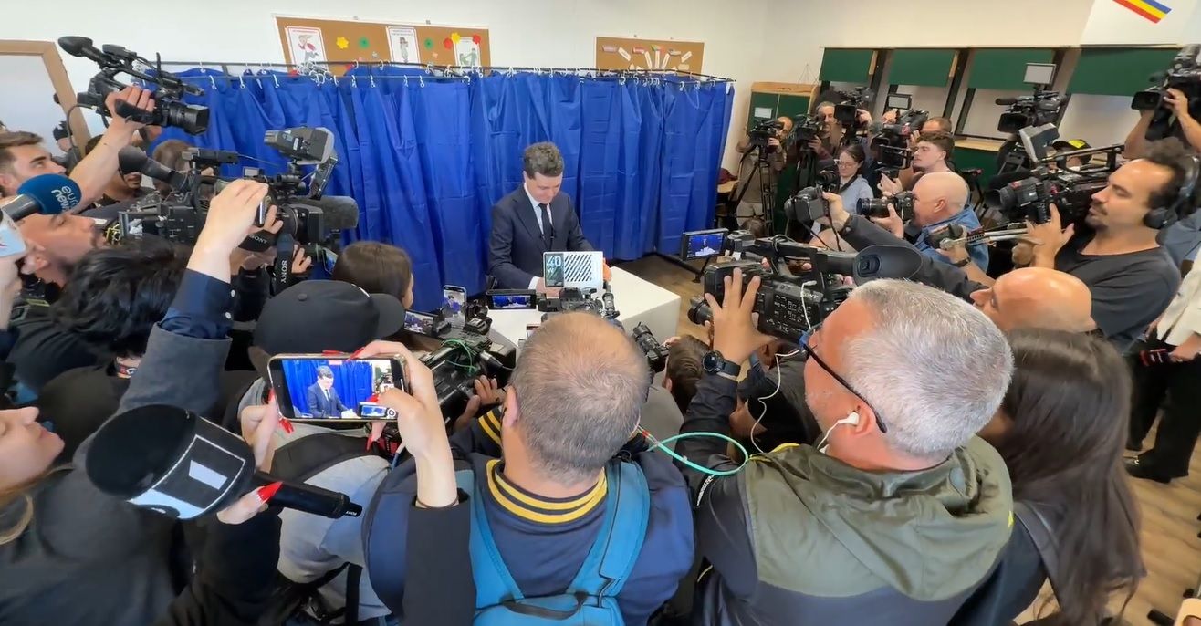 A „remény és egy új kezdet” gondolatával szavazott Nicușor Dan