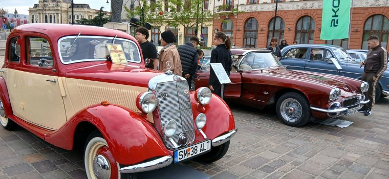 Klasszikus autók kiállítása