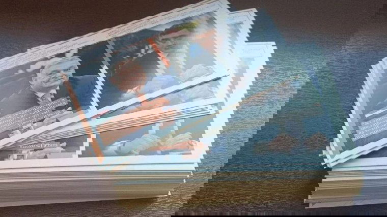 Orbán Viktort ábrázoló szórólappal kampányol Simion a magyarok körében