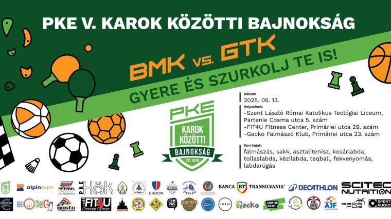 Új sportágakkal tér vissza a PKE karok közötti bajnoksága