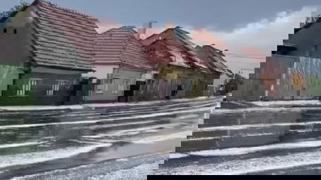 Jégeső söpört végig Biharpüspökin – VIDEÓ!