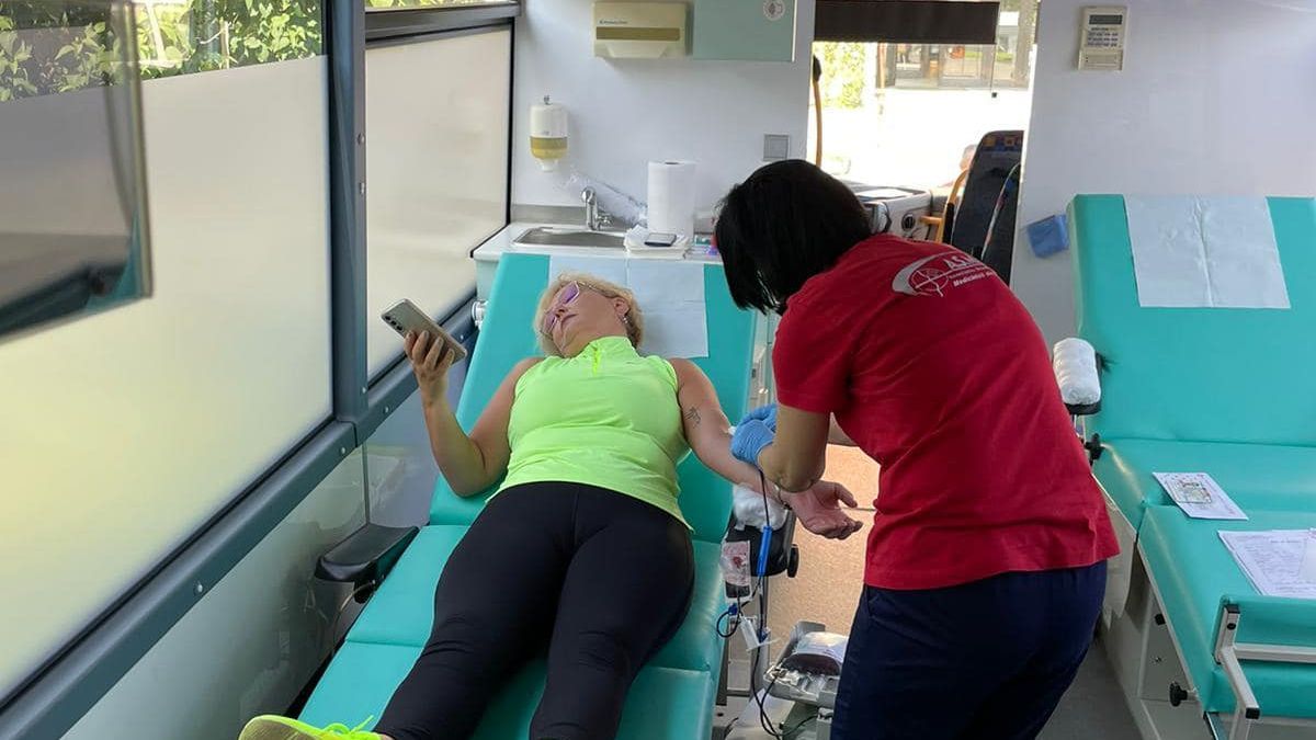 Mobil véradási kampány Nagyszalontán