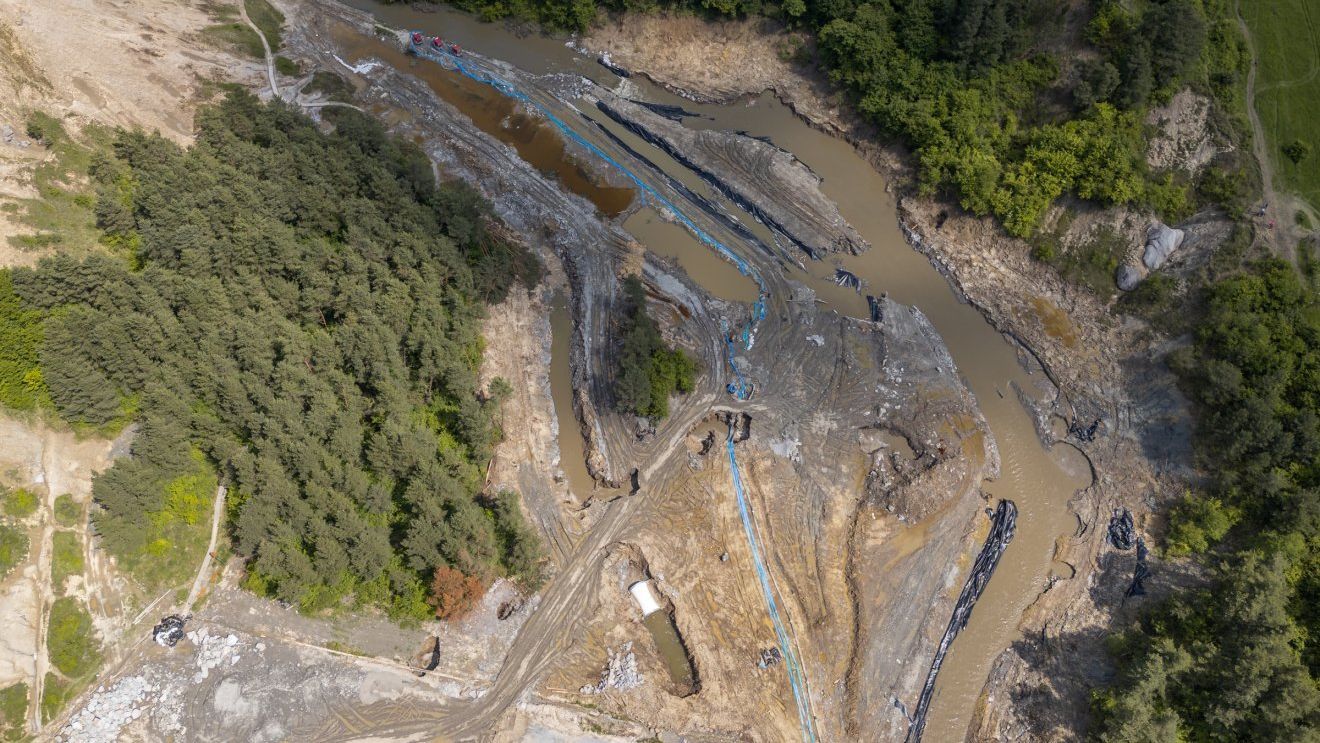 Enyhén emelkedett Parajdon a Korond-patak vizének sótartalma