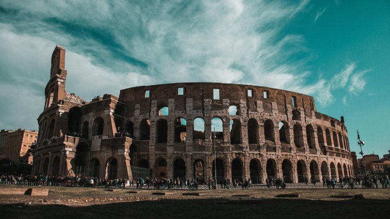 Gladiátorjátékokat tartottak a római Colosseumban