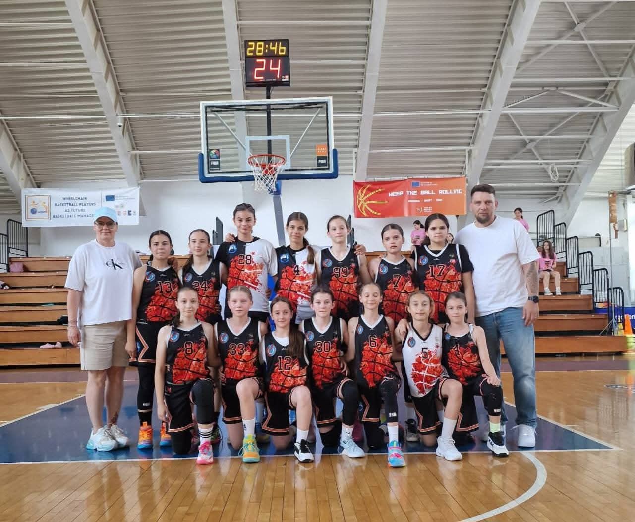 Országos hatodik hely és különdíj a Crișul U13-as lányainak
