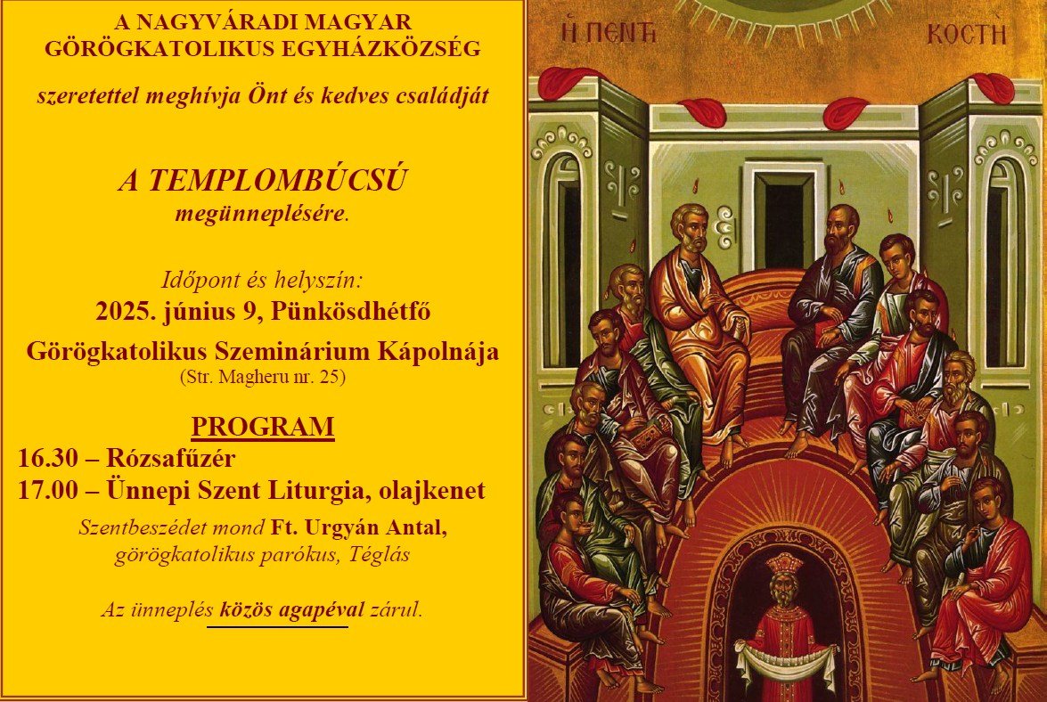 Magyar görögkatolikusok templombúcsúja