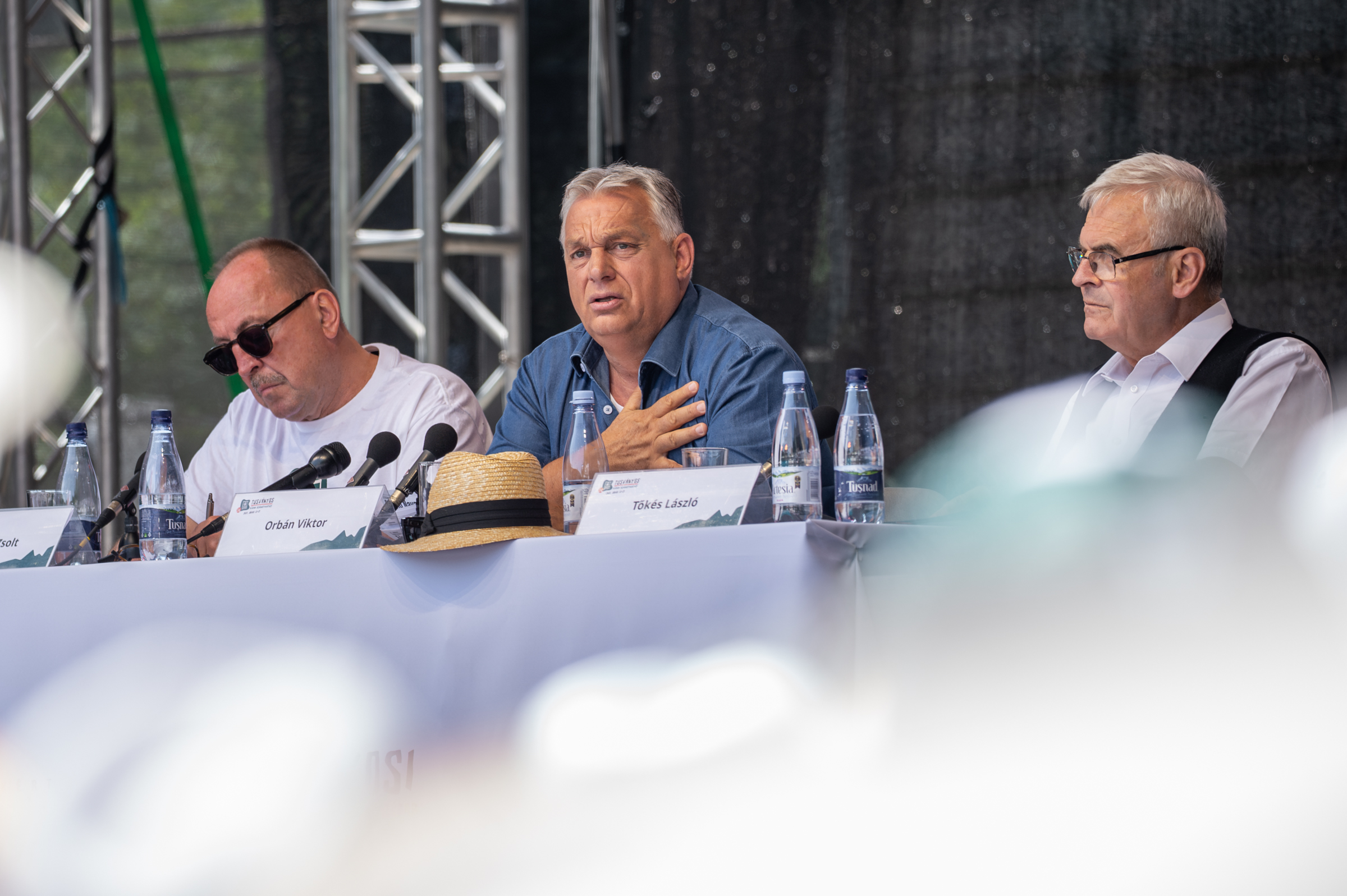 Közösségi oldalán jelentkezett be Tusványosról Orbán Viktor