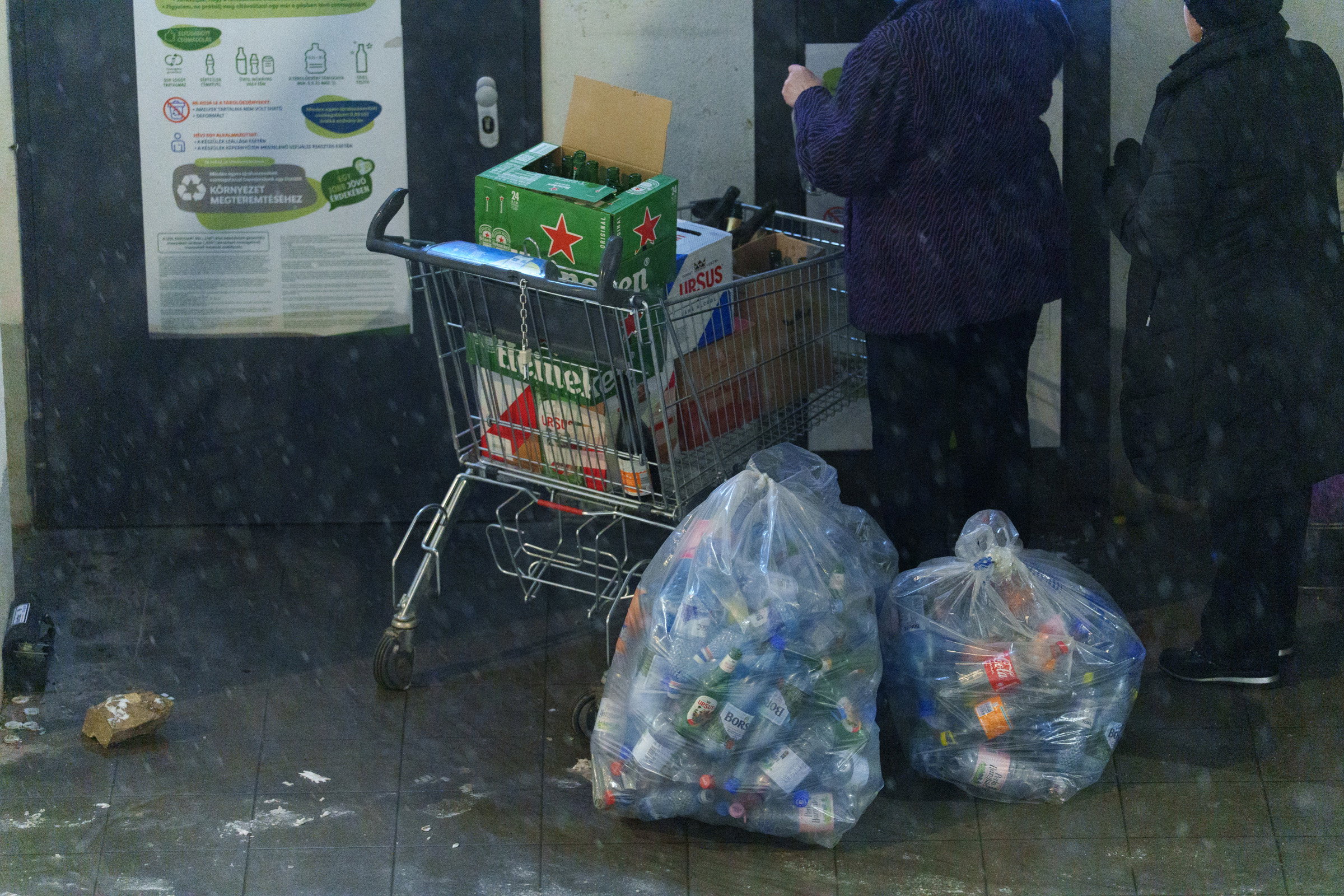 Februárban 85 százalék fölött volt az italcsomagolások visszaváltási aránya