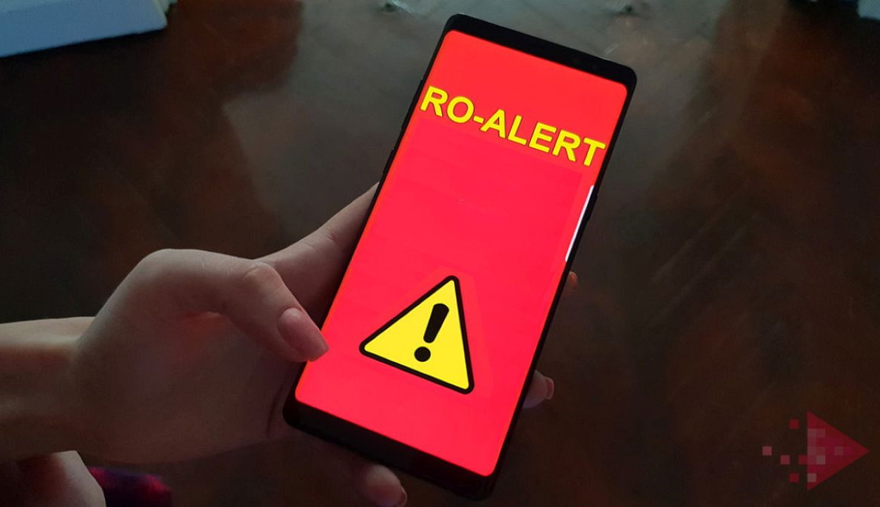 Újabb RO-Alert üzenetet kaptak csütörtök délután Tulcea megyeiek