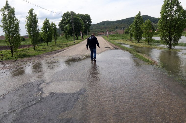 Elsőfokú árvízvédelmi készültséget rendeltek el a hidrológusok