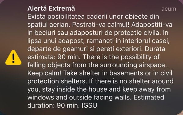 Megháromszorozódott a RO-Alert üzenetek száma