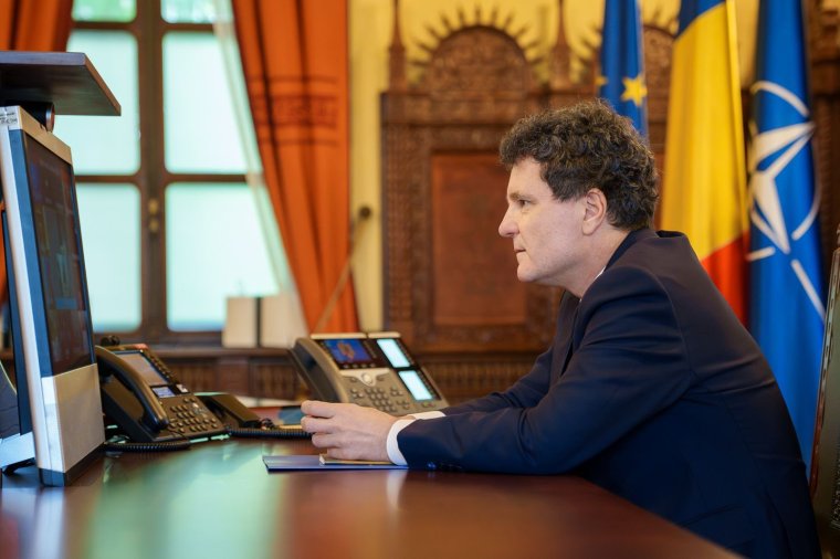 Nicușor Dan: Románia készen áll hozzájárulni az ukrajnai béke megteremtéséhez és fenntartásához