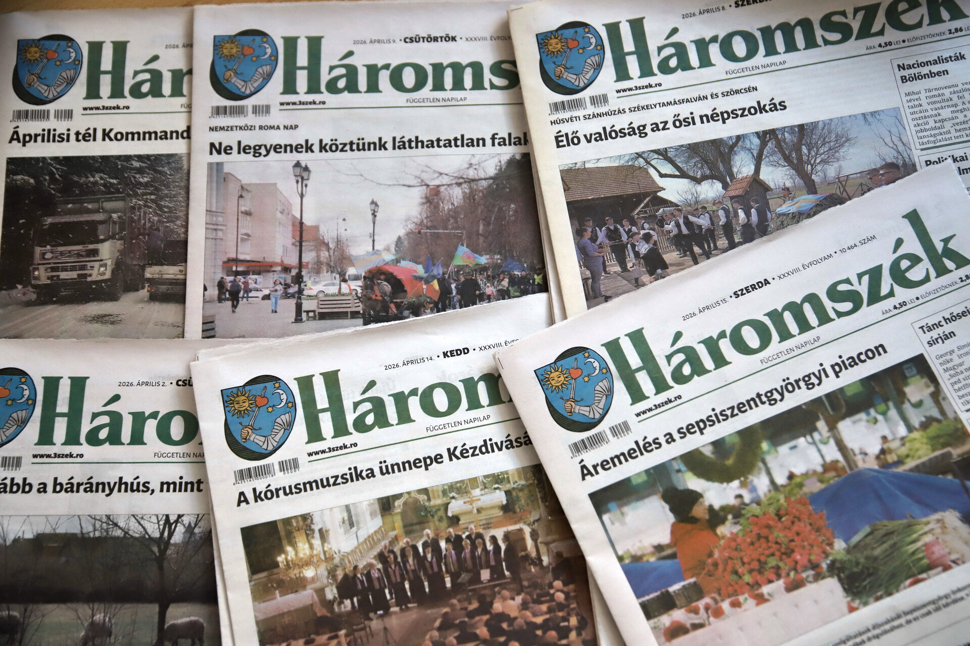 Tizenhat év után távozik a Háromszék napilap főszerkesztője