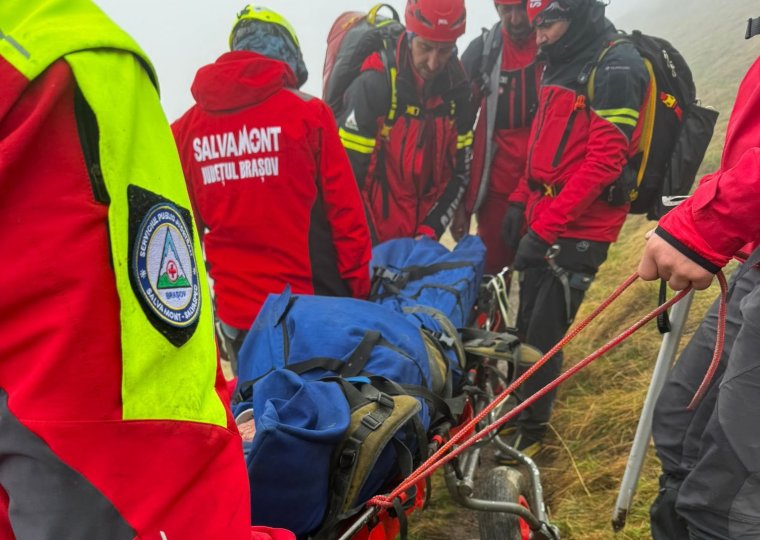 Brassó megyei Salvamont: 16 incidenst jeleztek a Bucsecs-hegységben szervezett ultramaratonon