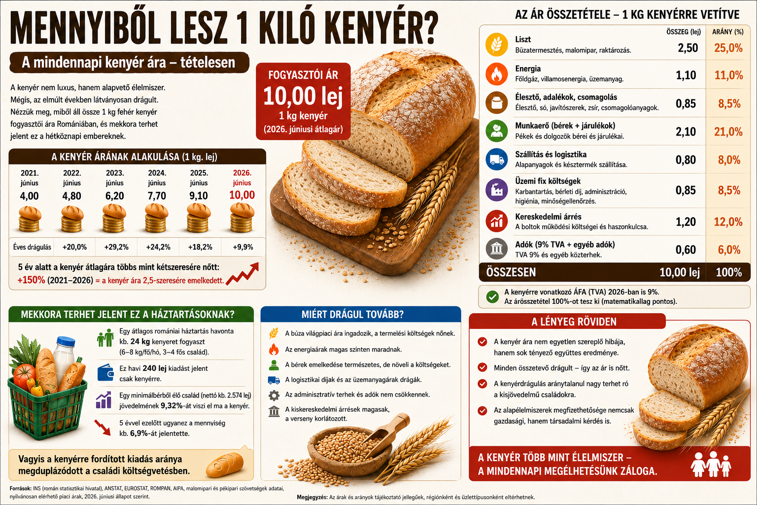 Mindennapi kenyerünket felzabáló drága világunk