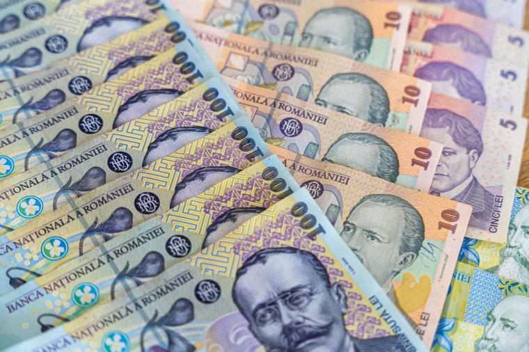 Erősödött a lej az euróhoz képest